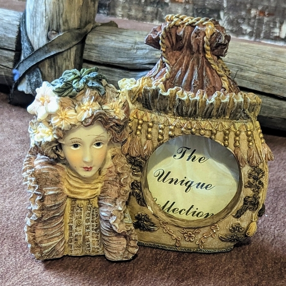 The Unique Collection Resin Victorian Miniature Picture Frame - Picture 6 of 12